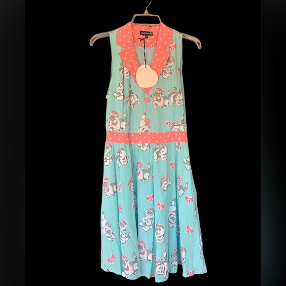 Sourpuss Dresses & Skirts - Sourpuss Cat Dress NWT size XL